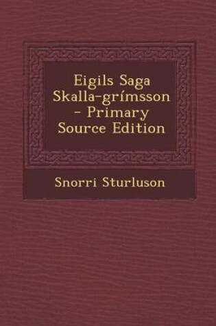Cover of Eigils Saga Skalla-Grimsson