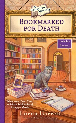 Book cover for Bookmarked for Death