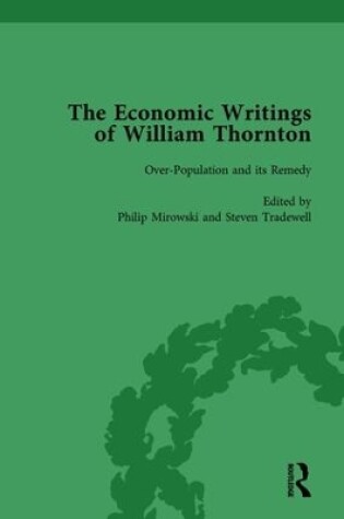 Cover of The Economic Writings of William Thornton Vol 2