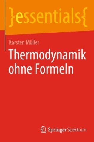 Cover of Thermodynamik ohne Formeln