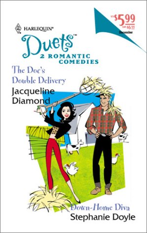 Book cover for The Doc's Double Delivery/Down-Home Diva