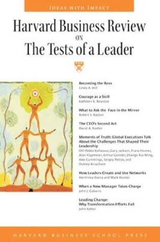 Cover of "Harvard Business Review" on the Tests of a Leader