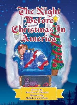 Book cover for The Night Before Christmas in America