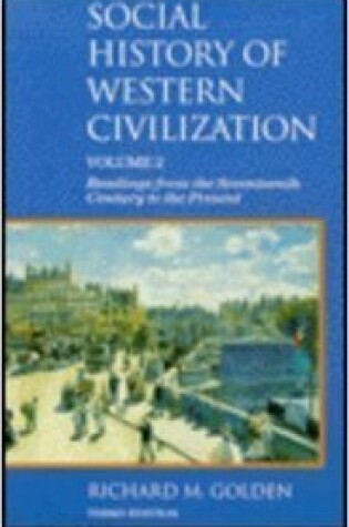 Cover of Social History of Western Civilization, 2