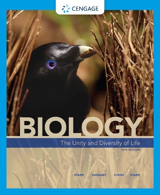 Book cover for Mindtapv2.0 for Starr/Taggart/Evers/Starr's Biology: The Unity and Diversity of Life, 2 Terms Printed Access Card