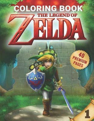 Book cover for The Legend Of Zelda Coloring Book Vol1