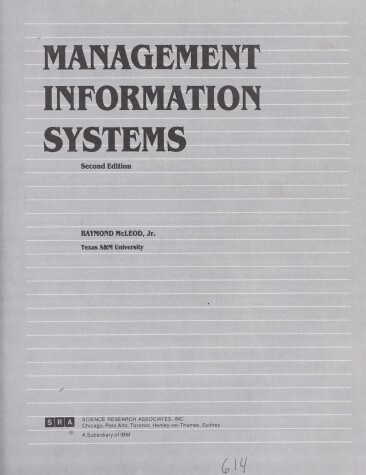 Book cover for Management Information Systems