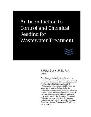 Book cover for An Introduction to Control and Chemical Feeding for Wastewater Treatment