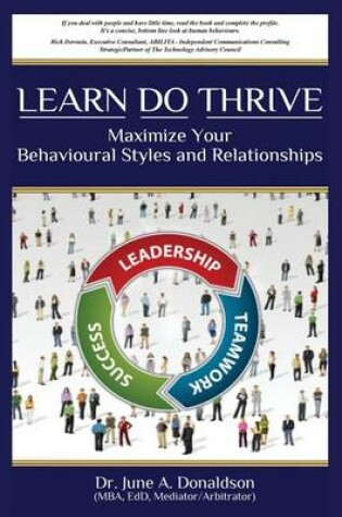 Cover of LEARN DO THRIVE Maximize Your Behavioural Styles and Relationships