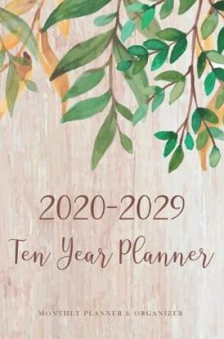 Cover of 2020-2029 Ten Year Planner