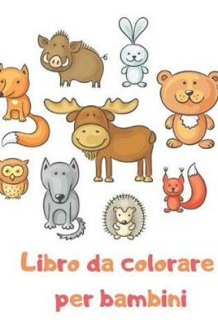 Cover of Libro da colorare per bambini