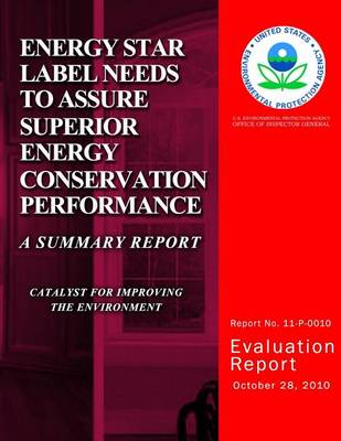 Book cover for Energy Star Label Needs to Assure Superior Energy Conservation Performance