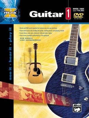 Book cover for Alfred's Max Guitar, Bk 1