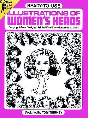 Book cover for Ready-to-Use Illustrations of Women's Heads