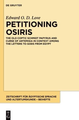 Cover of Petitioning Osiris