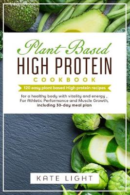 Book cover for Plant-Based High Protein Cookbook