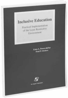 Book cover for Inclusive Education