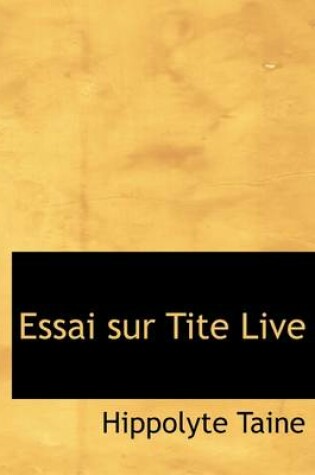 Cover of Essai Sur Tite Live