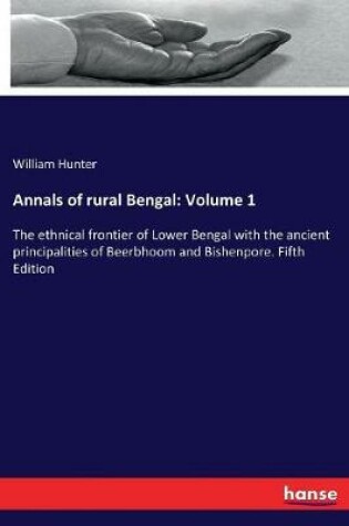 Cover of Annals of rural Bengal