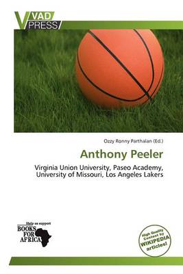 Book cover for Anthony Peeler