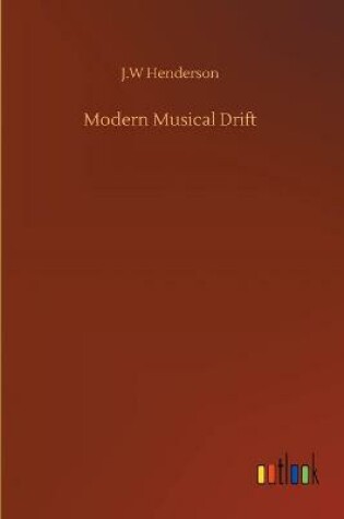 Cover of Modern Musical Drift