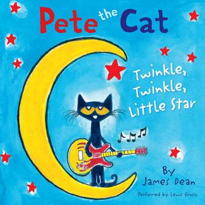 Book cover for Pete the Cat: Twinkle, Twinkle, Little Star