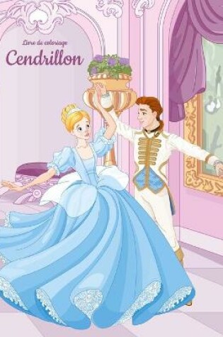 Cover of Livre de coloriage Cendrillon 1