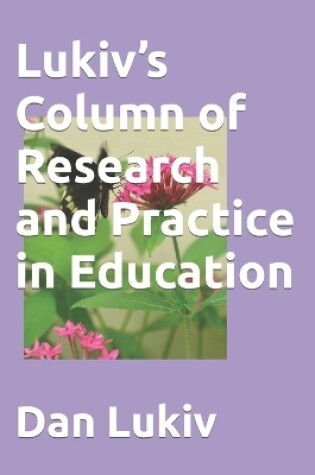 Cover of Lukiv's Column of Research and Practice in Education