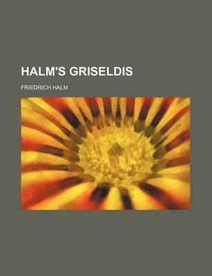 Book cover for Halm's Griseldis