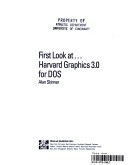 Cover of First Look at Harvard Graphics 3.0 for DOS