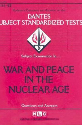 Cover of WAR AND PEACE IN THE NUCLEAR AGE