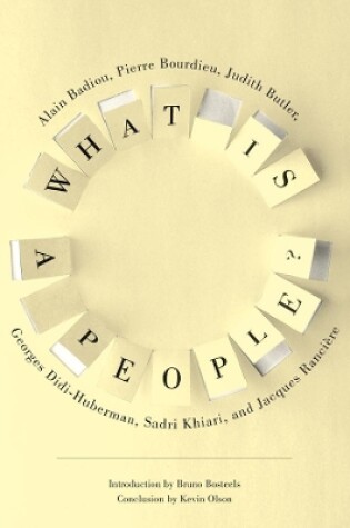 Cover of What Is a People?