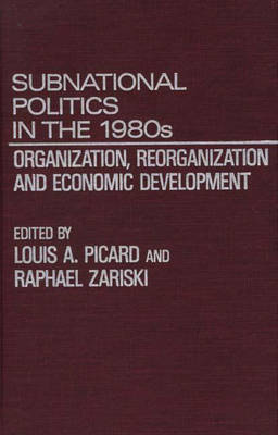 Book cover for Subnational Politics in the 1980s