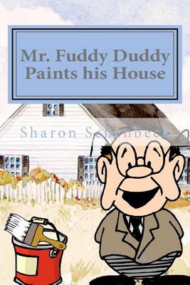 Book cover for Mr. Fuddy Duddy Paints His House