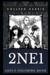 Book cover for 2NE1 Adult Coloring Book