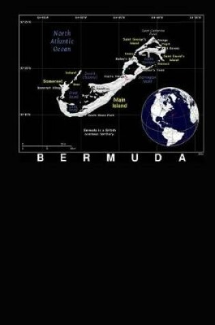 Cover of Modern Day Map of the Island Nation Bermuda Journal