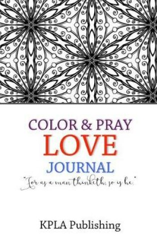 Cover of Color and Pray Love Journal