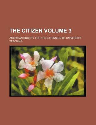 Book cover for The Citizen Volume 3