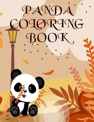 Book cover for Panda Coloring Book