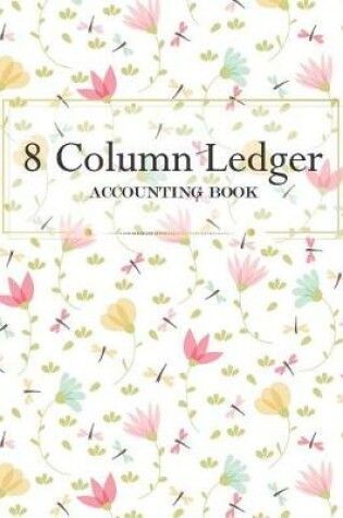 Cover of 8 Column Accounting Ledger