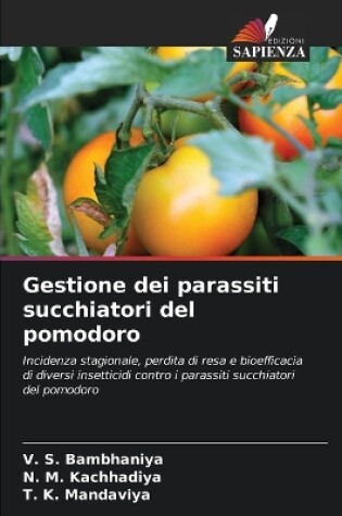 Cover of Gestione dei parassiti succhiatori del pomodoro