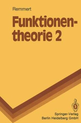 Cover of Funktionentheorie 2