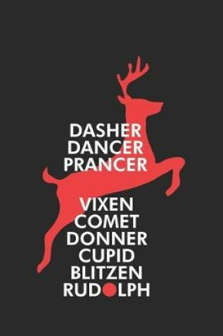 Cover of Dasher Dancer Prancer Vixin Comet Donner Cupid Blitzen Rudolph