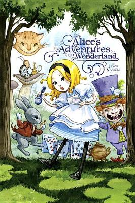 Book cover for Alice's Adventures In Wonderland With Illustrations By Jenny Frison