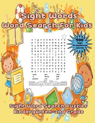 Book cover for Sight Words Word Search For Kids