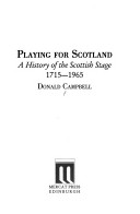 Book cover for Playing for Scotland