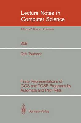 Cover of Finite Representations of CCS and Tcsp Programs by Automata and Petri Nets