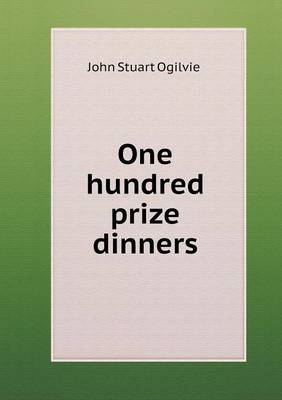 Book cover for One hundred prize dinners