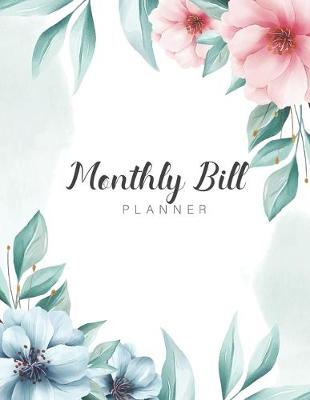 Book cover for Monthly Bill Planner