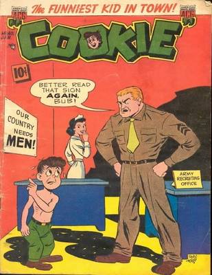 Book cover for Cookie Number 40 Childrens Comic Book